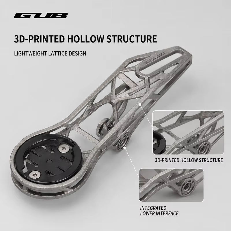 3D Printing Titanium - Suporte Extendido para Computador de Bicicleta