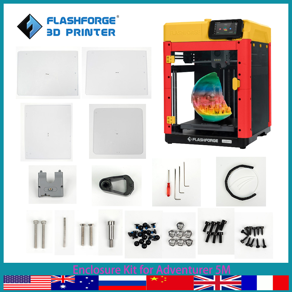 Enclosure 3D Printing - Kit de painel de gabinete FLASHFORGE