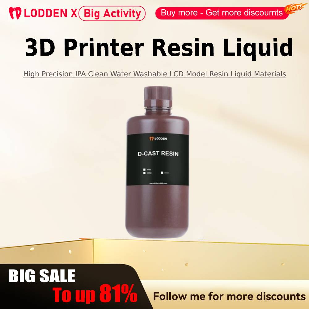 3D Printing News - Lodden impressora 3d resina líquida 385/405nm