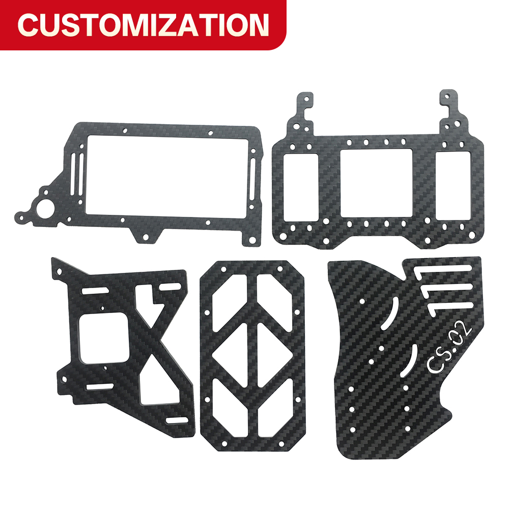 3D Printing Laser Cutting - Placa de estrutura de asa de