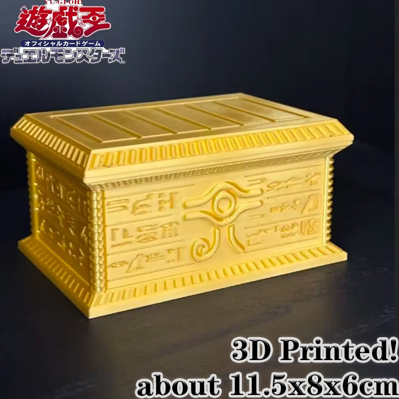 Enclosure 3D Printing - Novidade 2026: Caixa Porta-Cartas Yu-Gi-Oh Sarcófago