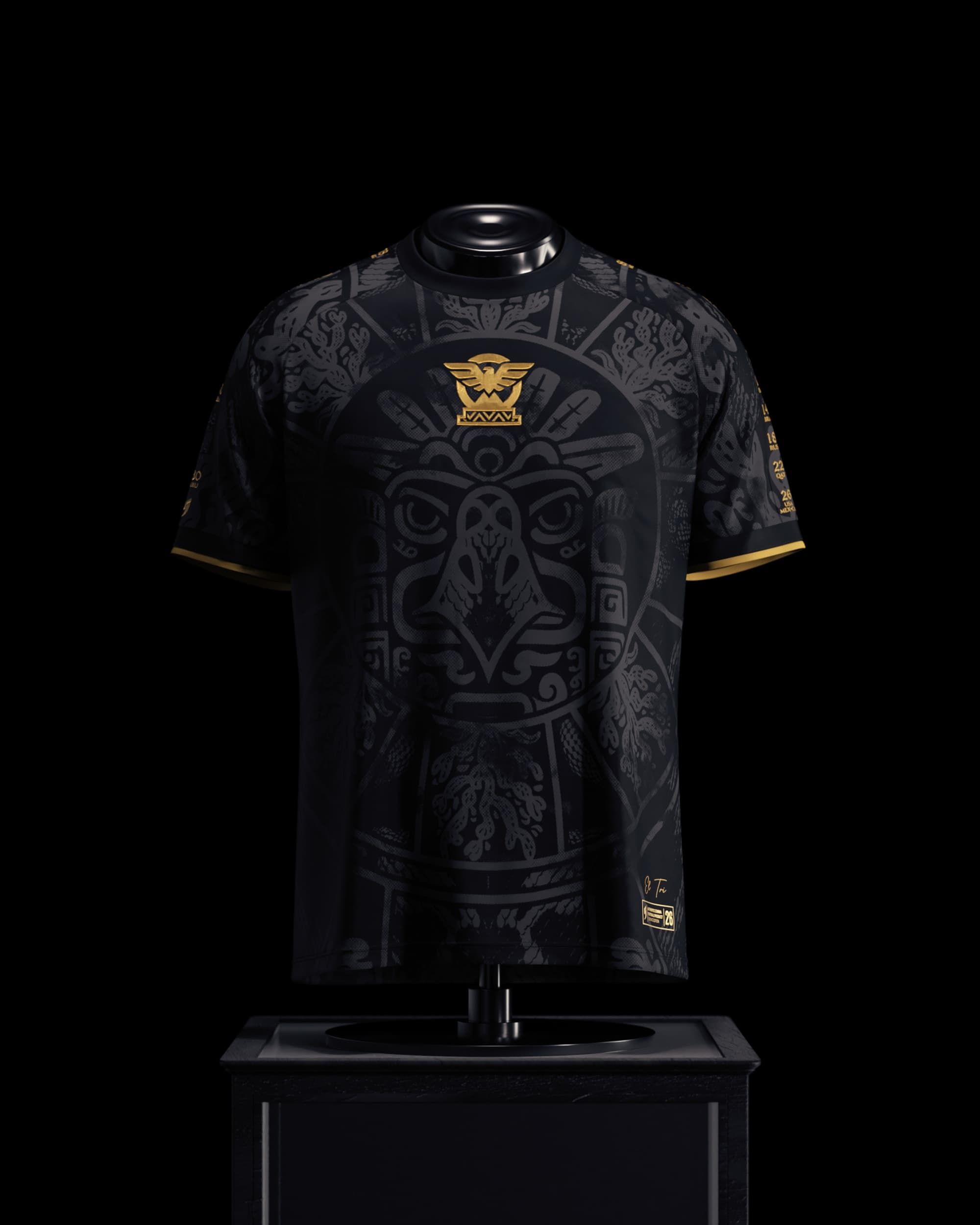 3D Printing Solo - Camisa de Futebol 2026, Conceito Criativo
