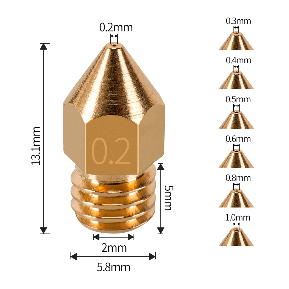 Extrusora Copper Nozzle, Threa - 3D Printing Pdf avaliação e preço