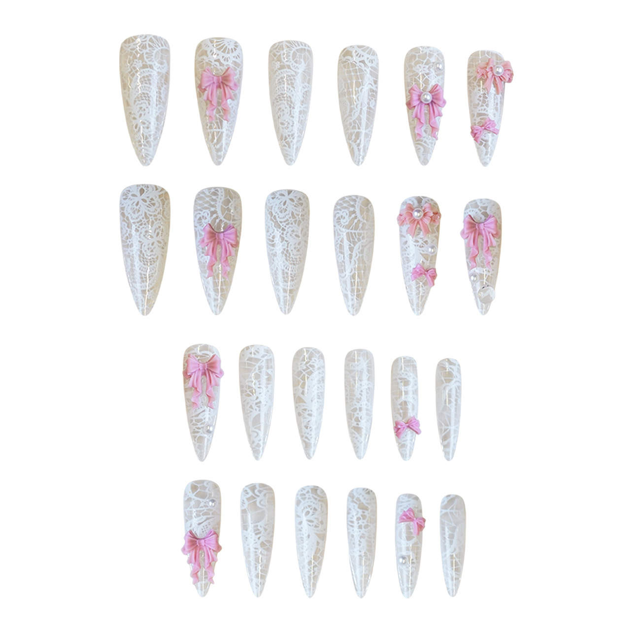 24 Unidades de Unhas Postiças  - 3D Printing Ptc avaliação e preço