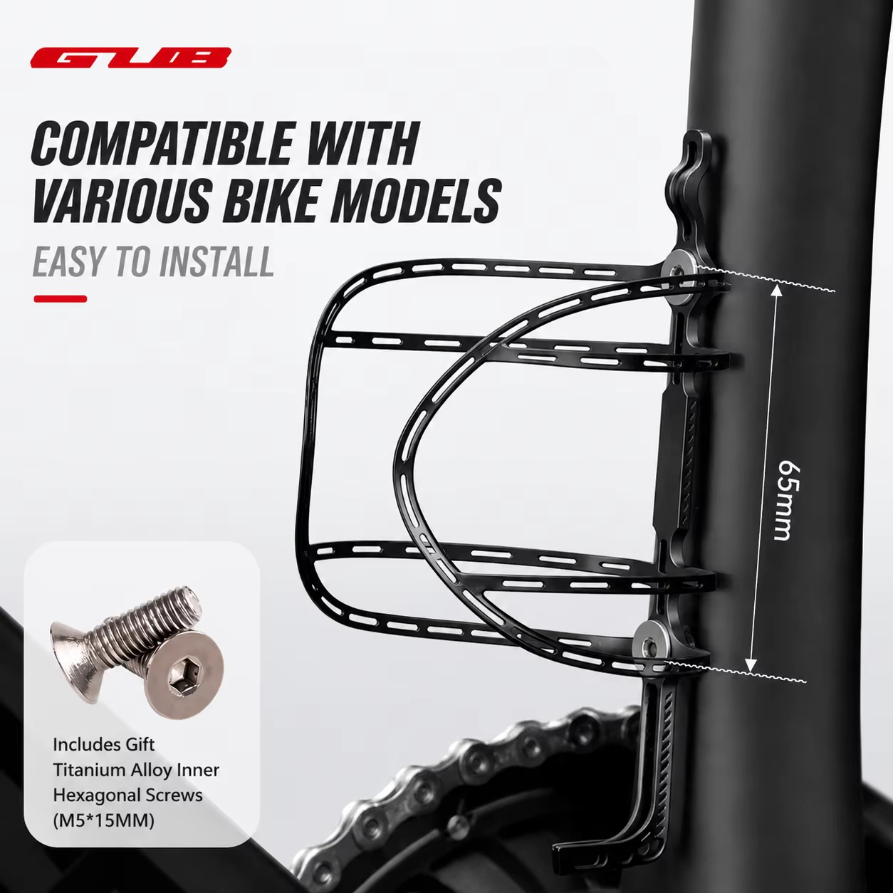 Suporte para Garrafa de Bicicl - 3D Printing Titanium avaliação e preço