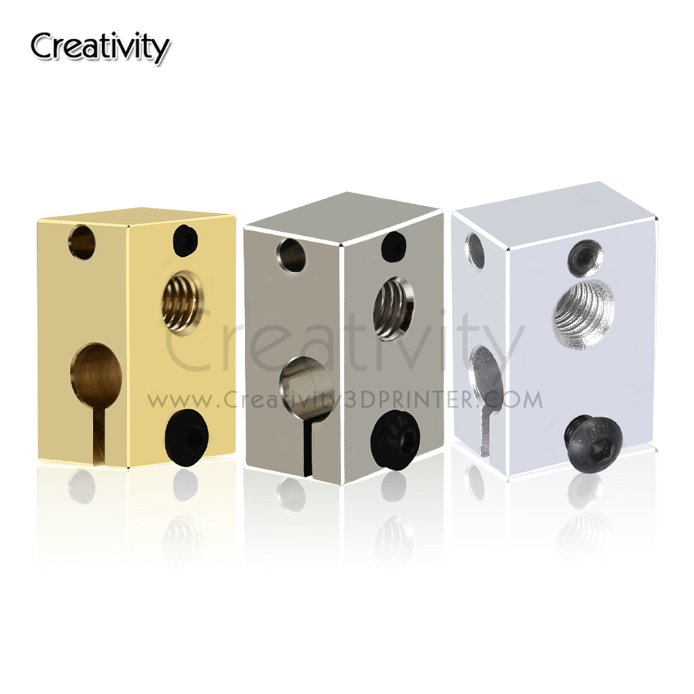 Bloco Aquecedor V6 PT100 de Co - 3D Printing Titanium avaliação e preço