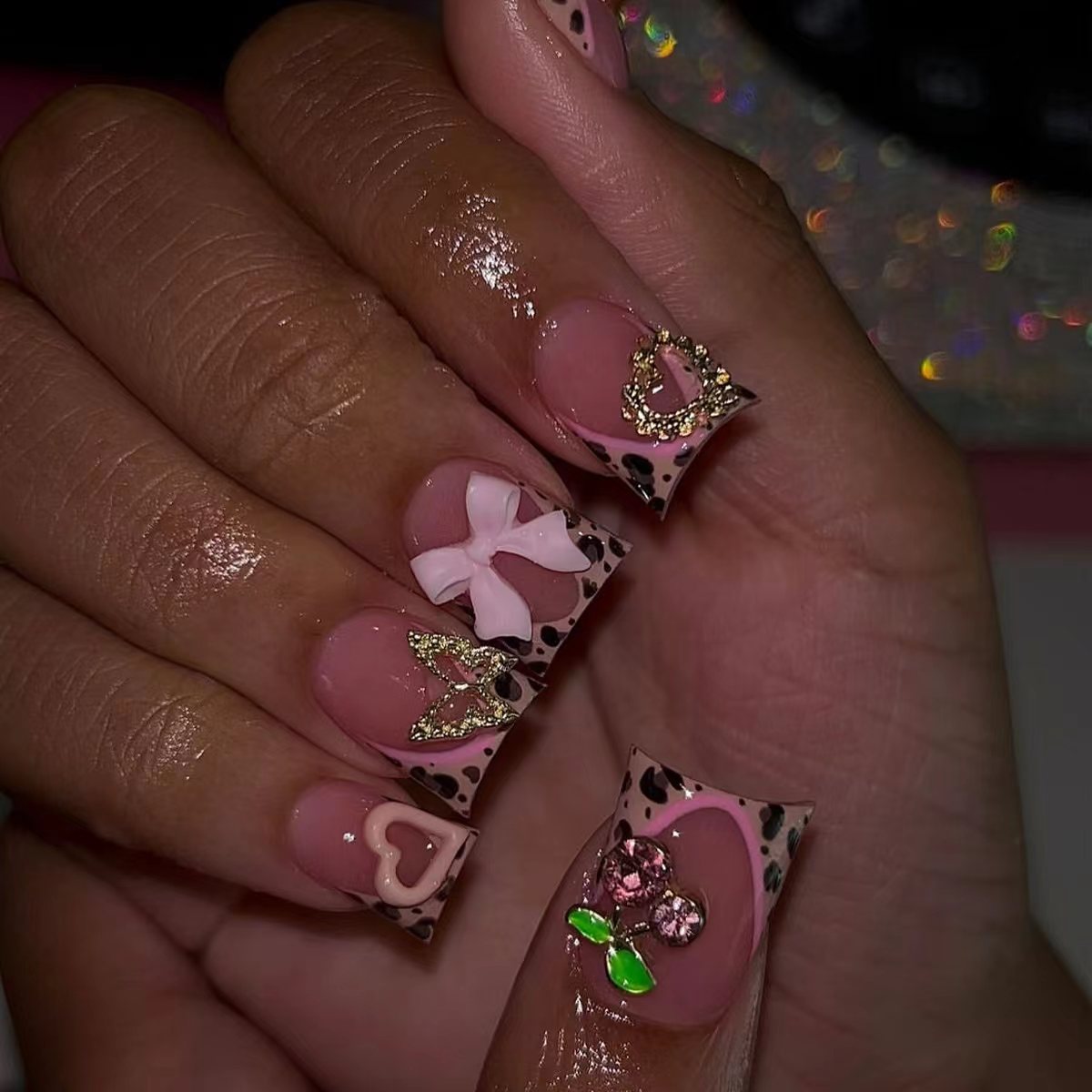 24 pçs nude rosa doce unhas fa - 3D Printing Ptc avaliação e preço