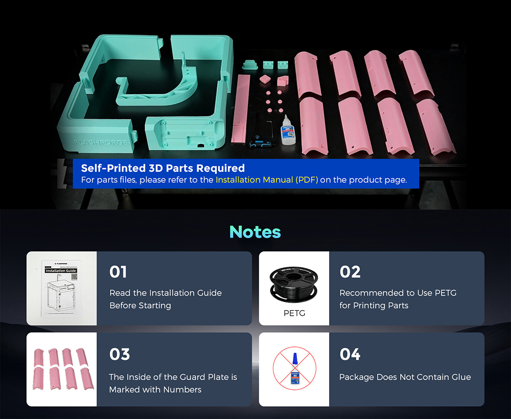 Kit de painel de gabinete FLAS - Enclosure 3D Printing avaliação e preço