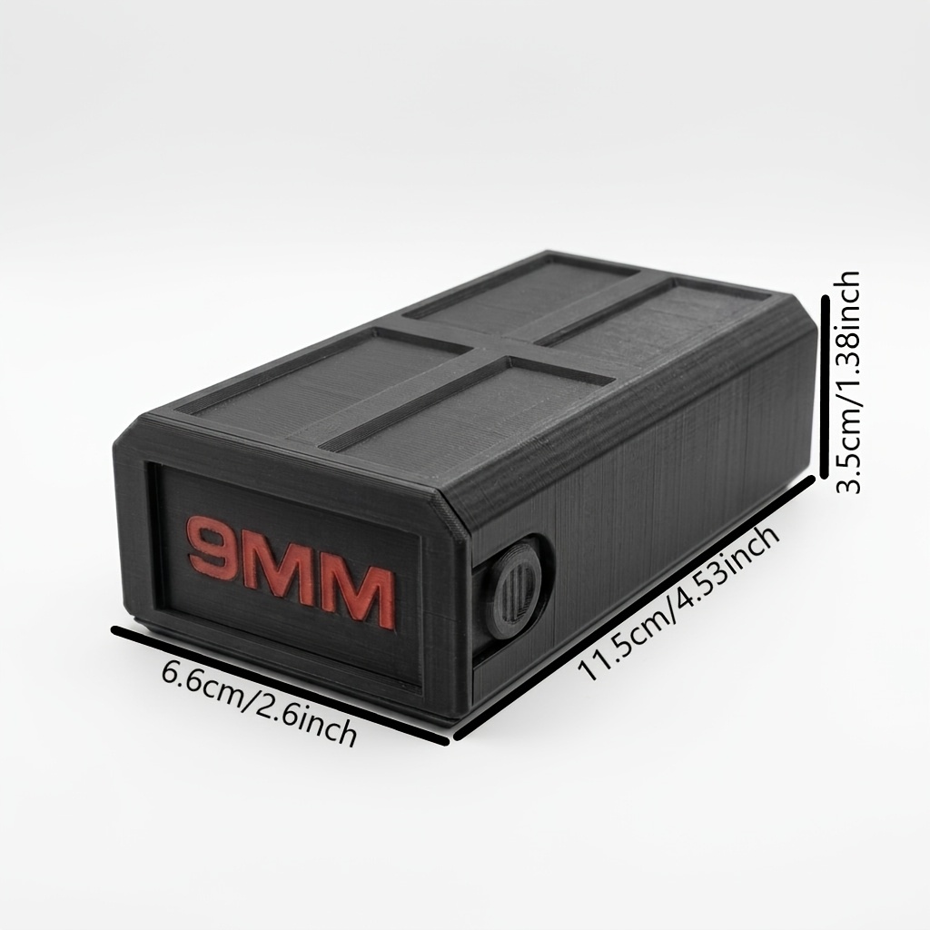 Caixa de Munição 9mm Impressa  - Enclosure 3D Printing avaliação e preço