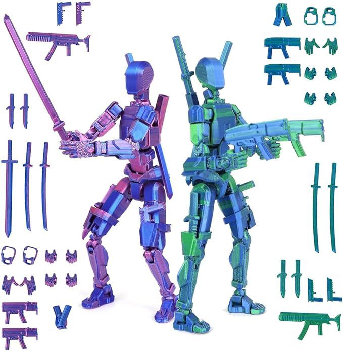 Figura de Ação Titan 13, Robô  - 3D Printing Titanium avaliação e preço